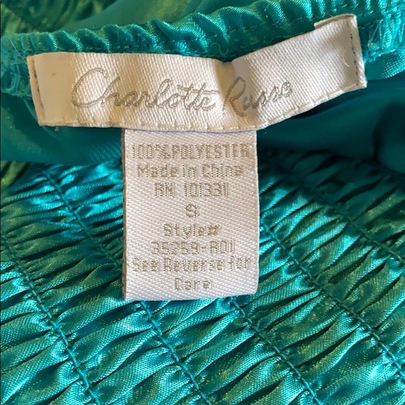 🌺3 for $10 🌺 Turquoise blue halter top. - Picture 2 of 4